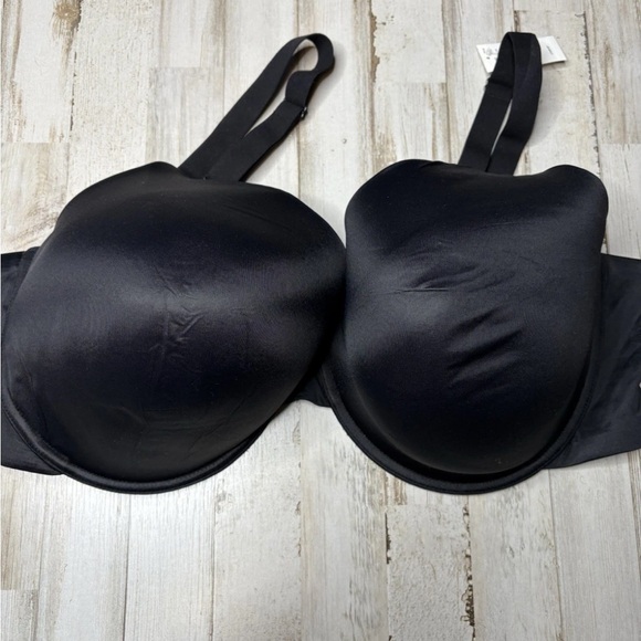 Old Navy Women's Hook & Loop Full-Coverage Underwire Bra Black Size 46DDD NWT - Picture 2 of 16